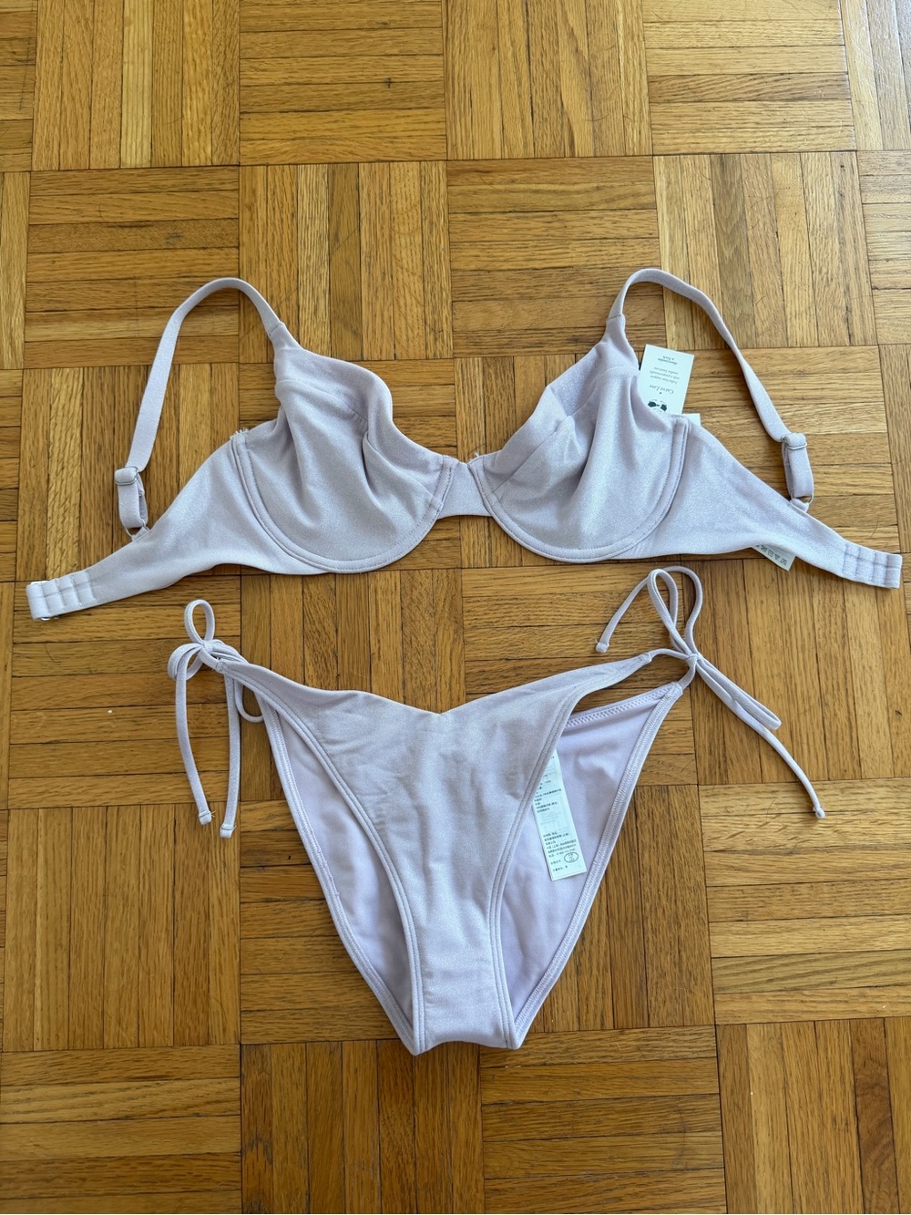 Abercrombie & Fitch Lilac Curve Love Bikini